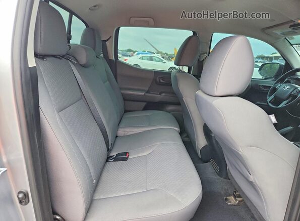 3TYAX5GN3MT024427 2021 TOYOTA TACOMA Silver Հետևի նստատեղերի տեսք