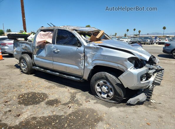 3TYAX5GN5NT037388 2022 TOYOTA TACOMA Silver VIN կոդի պիտակի տեսք