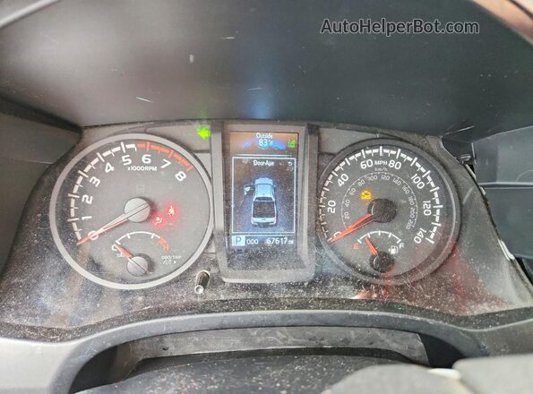 3TYAX5GN7PT082111 2023 TOYOTA TACOMA Black Սարքավորումների վահանակի տեսք