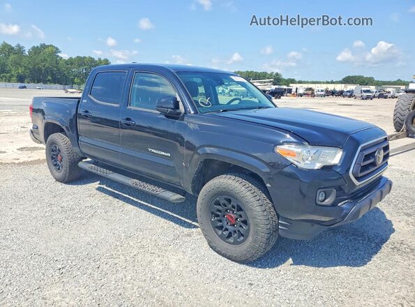 3TYAX5GN8NT051334 2022 TOYOTA TACOMA Черный Передняя правая четверть
