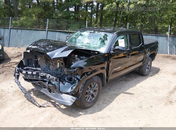 3TYAX5GN8PT075278 2023 TOYOTA TACOMA Black Առջևի ձախ երեք քառորդ տեսարան