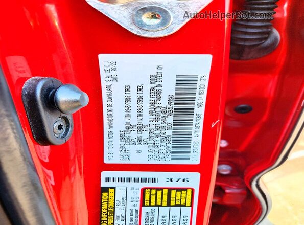 3TYAX5GN9NT049558 2022 TOYOTA TACOMA Red Շարժիչի բաժամունքի տեսք