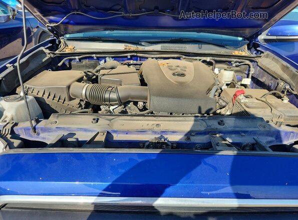3TYBZ5DN1PT003034 2023 TOYOTA TACOMA Blue Rear interior view