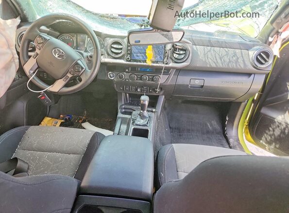 3TYCZ5AN0PT126140 2023 TOYOTA TACOMA Green Вид панелі приладів