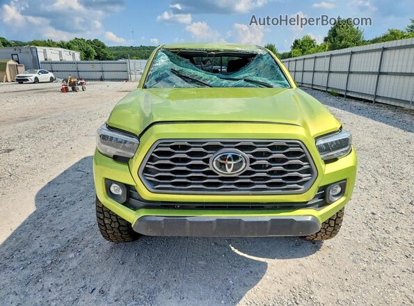3TYCZ5AN0PT126140 2023 TOYOTA TACOMA Green Вид спереду