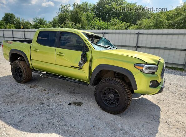 3TYCZ5AN0PT126140 2023 TOYOTA TACOMA Green Передня права чверть