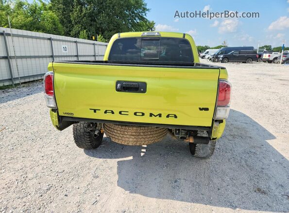 3TYCZ5AN0PT126140 2023 TOYOTA TACOMA Green Вид ззаду
