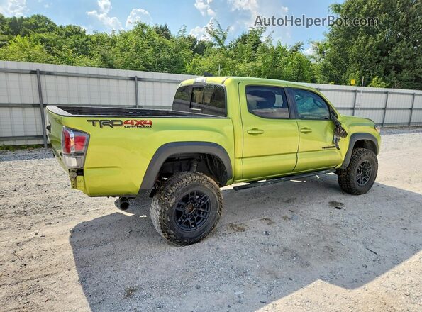 3TYCZ5AN0PT126140 2023 TOYOTA TACOMA Green Задня права чверть