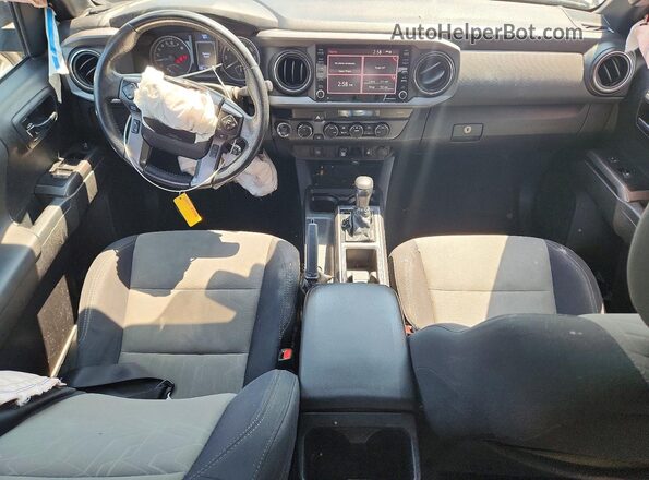 3TYCZ5AN1MT017567 2021 TOYOTA TACOMA Gray Առջևի վահանակի տեսք