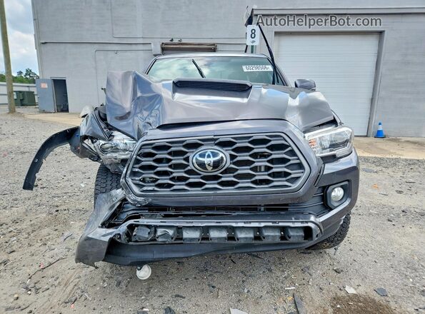 3TYCZ5AN1MT017567 2021 TOYOTA TACOMA Gray Դիմացի տեսք