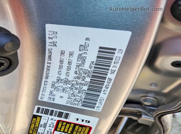 3TYCZ5AN1PT115230 2023 TOYOTA TACOMA Silver Вид підкапотного простору