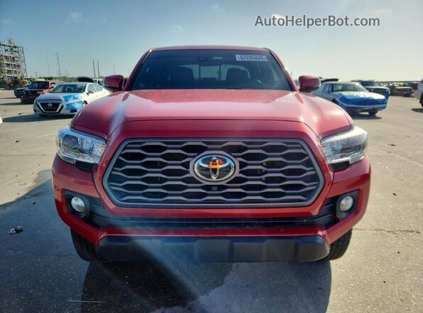 3TYCZ5AN1PT162192 2023 TOYOTA TACOMA Red Front view