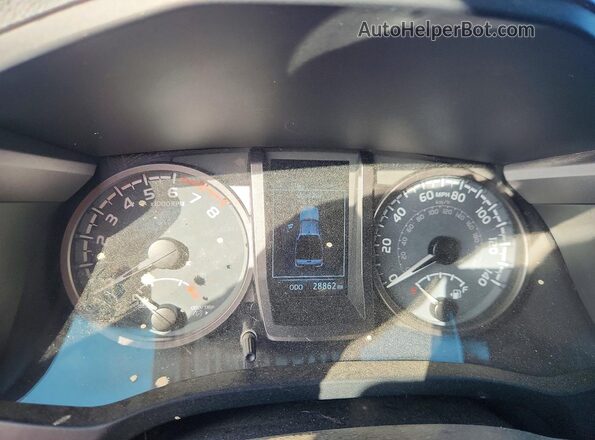 3TYCZ5AN1PT162192 2023 TOYOTA TACOMA Red Instrument cluster view