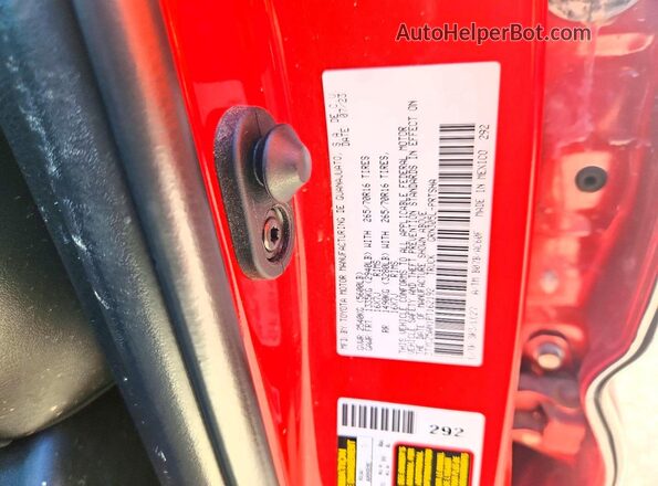 3TYCZ5AN1PT162192 2023 TOYOTA TACOMA Red Engine compartment view