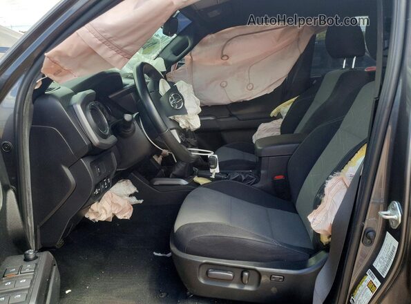 3TYCZ5AN2PT113454 2023 TOYOTA TACOMA Charcoal Front interior view