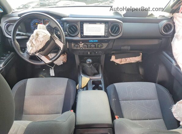 3TYCZ5AN2PT113454 2023 TOYOTA TACOMA Charcoal Dashboard view