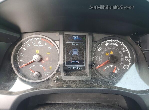 3TYCZ5AN2PT139794 2023 TOYOTA TACOMA Серый Вид щитка приборов