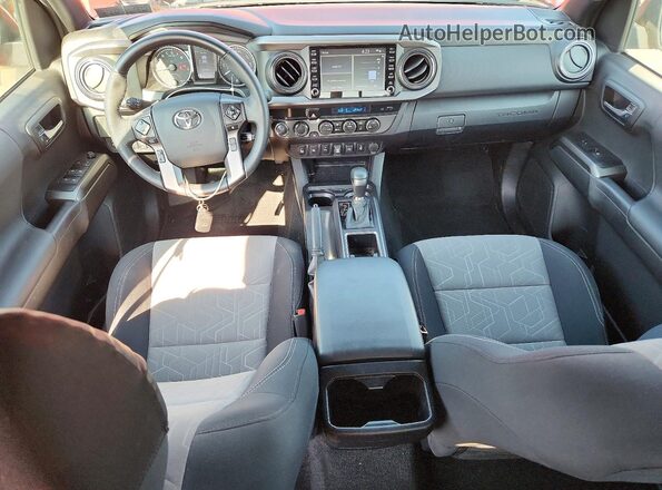 3TYCZ5AN2PT167143 2023 TOYOTA TACOMA Red Dashboard view