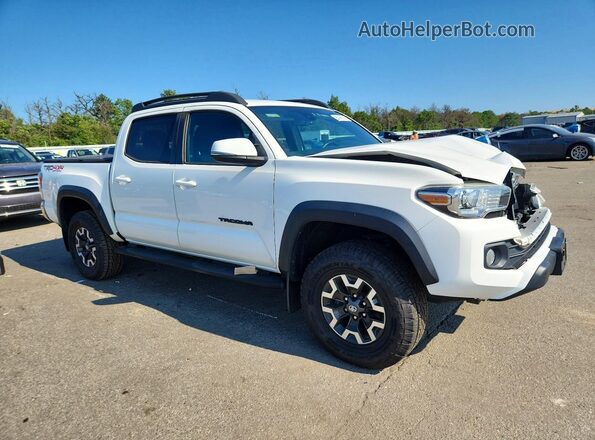 3TYCZ5AN3MT012645 2021 TOYOTA TACOMA White Przód prawy