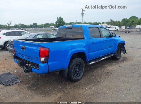 3TYCZ5AN3MT046214 2021 TOYOTA TACOMA Синий Задняя правая четверть