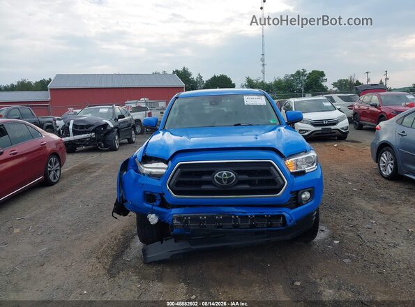 3TYCZ5AN3MT046214 2021 TOYOTA TACOMA Синий Вид задней части салона