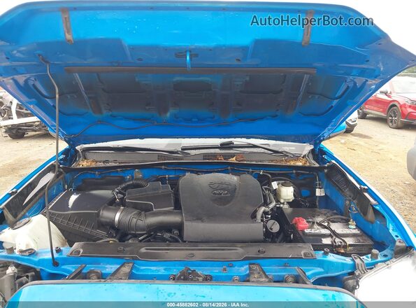 3TYCZ5AN3MT046214 2021 TOYOTA TACOMA Синий Вид сзади
