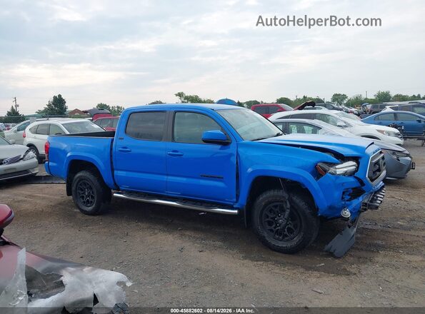 3TYCZ5AN3MT046214 2021 TOYOTA TACOMA Синий Панорамный вид салона 360°