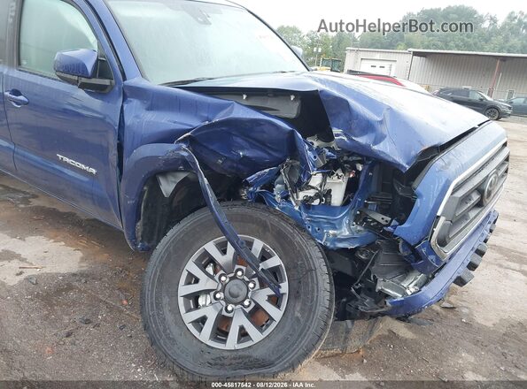 3TYCZ5AN3PT105542 2023 TOYOTA TACOMA Blue Դիմացի տեսք