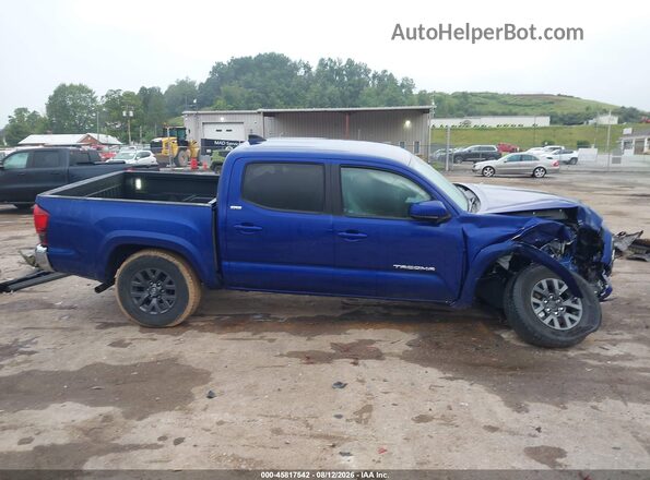 3TYCZ5AN3PT105542 2023 TOYOTA TACOMA Blue Սալոնի 360 աստիճան տեսք