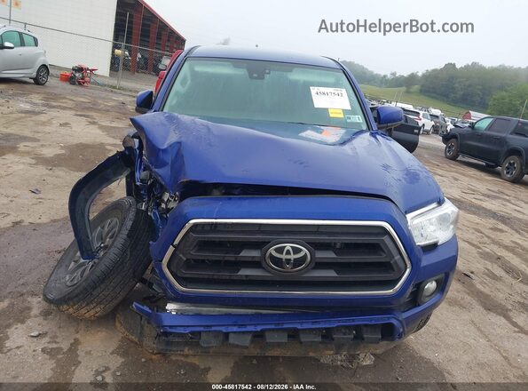 3TYCZ5AN3PT105542 2023 TOYOTA TACOMA Blue Սալոնի հետևի տեսք