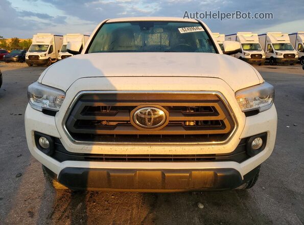 3TYCZ5AN3PT174022 2023 TOYOTA TACOMA White Դիմացի տեսք