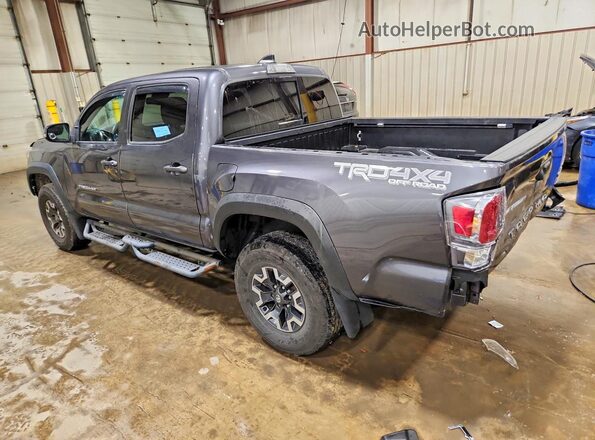 3TYCZ5AN4MT051048 2021 TOYOTA TACOMA Gray უკანა მარცხენა
