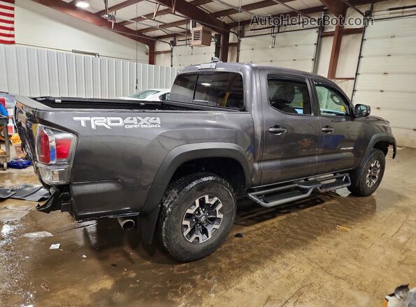 3TYCZ5AN4MT051048 2021 TOYOTA TACOMA Gray უკანა მარჯვენა