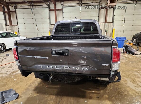 3TYCZ5AN4MT051048 2021 TOYOTA TACOMA Gray უკანა ხედი