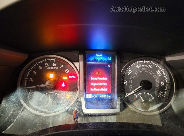3TYCZ5AN4MT051048 2021 TOYOTA TACOMA Gray ხელსაწყოთა პანელის ხედი
