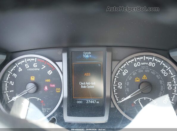 3TYCZ5AN4PT146861 2023 TOYOTA TACOMA Белый Вид задних сидений