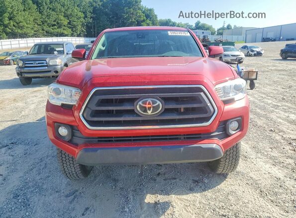 3TYCZ5AN5LT005260 2020 TOYOTA TACOMA Красный Вид спереди
