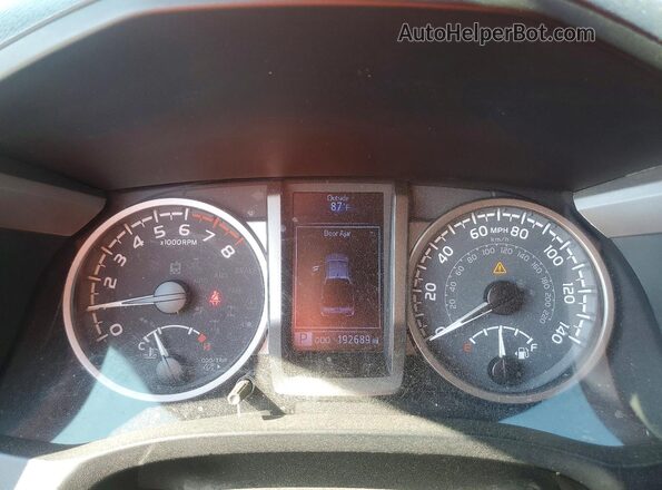 3TYCZ5AN5LT005260 2020 TOYOTA TACOMA Красный Вид щитка приборов