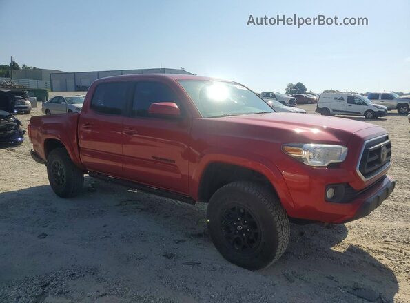 3TYCZ5AN5LT005260 2020 TOYOTA TACOMA Красный Передняя правая четверть