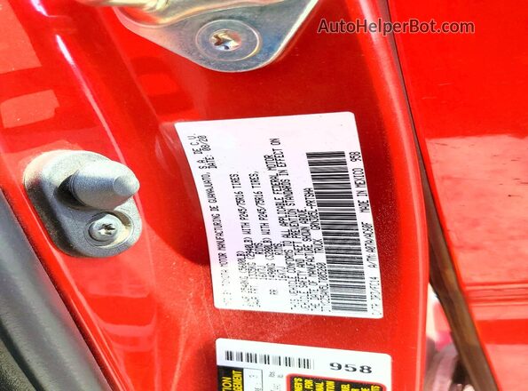 3TYCZ5AN5LT005260 2020 TOYOTA TACOMA Красный Вид подкапотного пространства