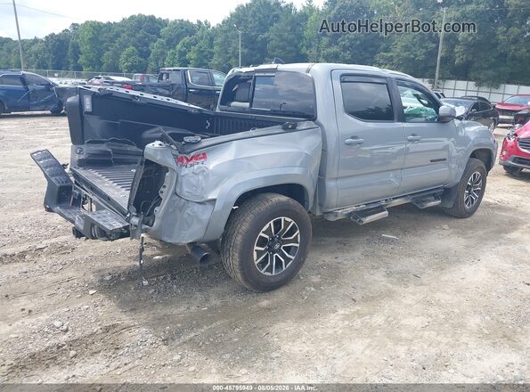 3TYCZ5AN7MT020876 2021 TOYOTA TACOMA Gray Tył prawy