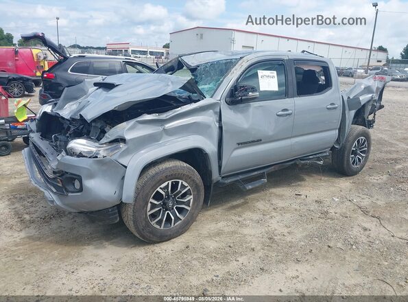 3TYCZ5AN7MT020876 2021 TOYOTA TACOMA Gray Przód lewy