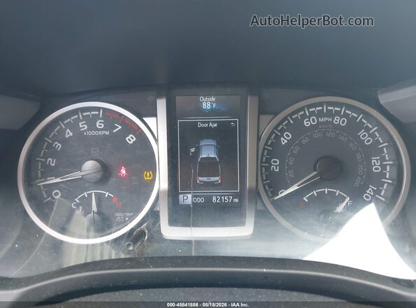 3TYCZ5AN7MT024765 2021 TOYOTA TACOMA Gray Widok tylnych siedzeń