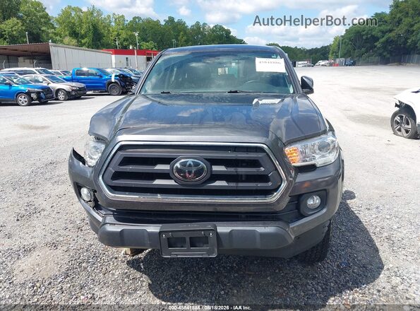 3TYCZ5AN7MT024765 2021 TOYOTA TACOMA Gray Widok zestawu wskaźników