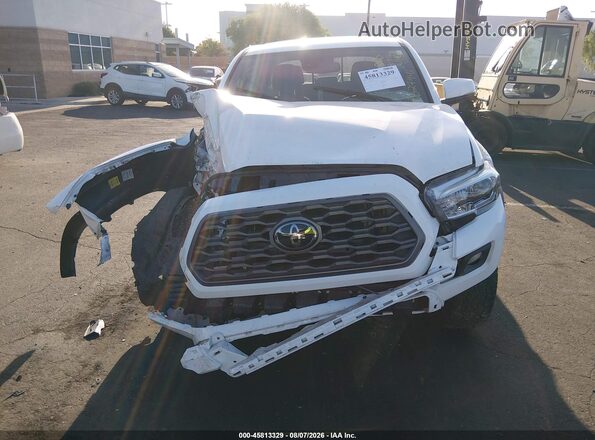 3TYCZ5AN7MT027441 2021 TOYOTA TACOMA White Вид щитка приладів