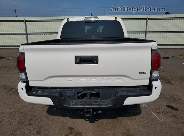 3TYCZ5AN7NT071067 2022 TOYOTA TACOMA White Հետևի տեսք