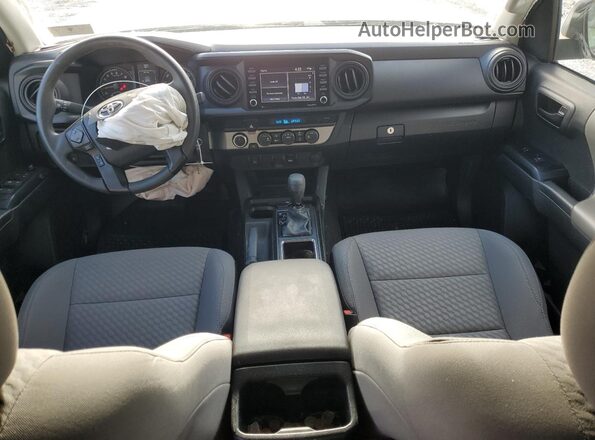 3TYCZ5AN7NT081162 2022 TOYOTA TACOMA White Widok deski rozdzielczej
