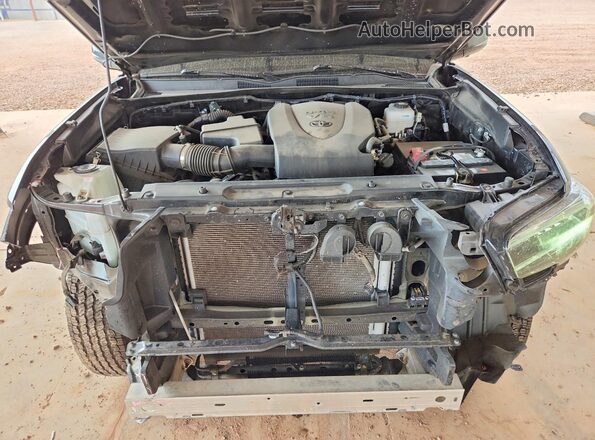 3TYCZ5AN7PT168661 2023 TOYOTA TACOMA Черный Вид задней части салона