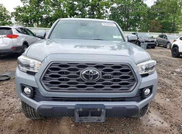 3TYCZ5AN8MT012396 2021 TOYOTA TACOMA Серый Вид спереди