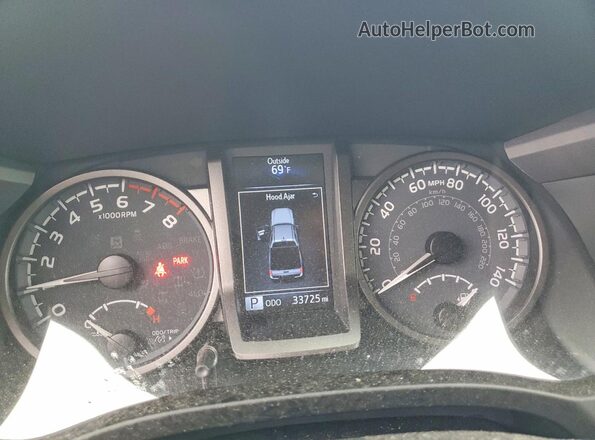 3TYCZ5AN8MT012396 2021 TOYOTA TACOMA Серый Вид щитка приборов